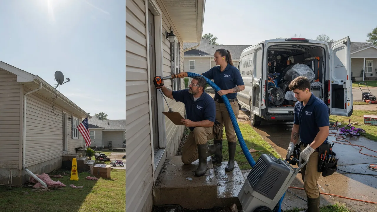 Ceiling Water Damage Restoration in Grahn, KY near me