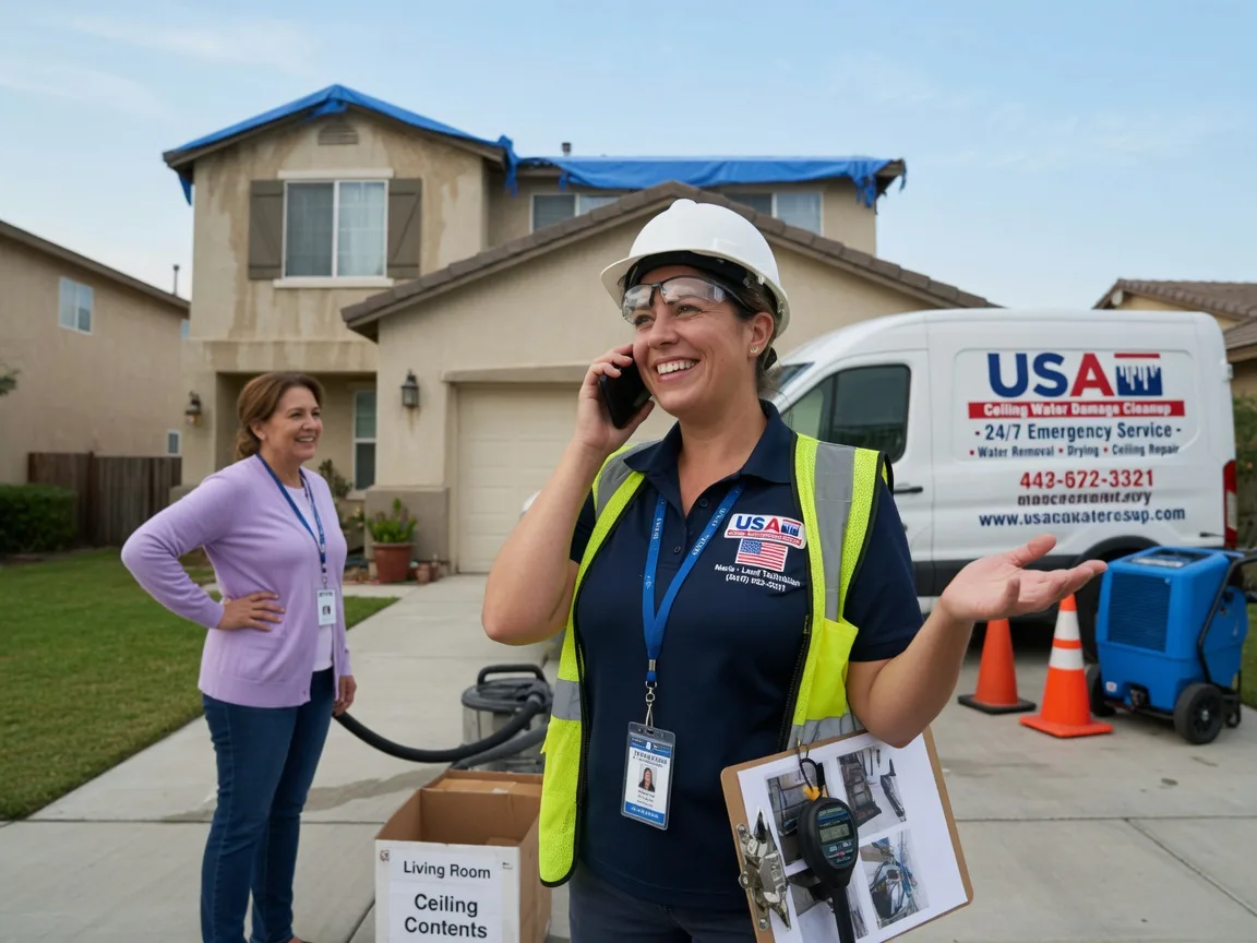 Ceiling Water Damage Restoration Grahn, KY FAQs